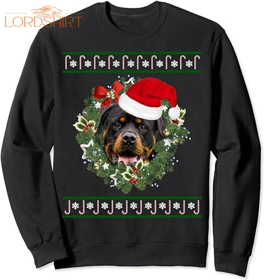 Rottweiler Rottweiler Dog Rottweiler Christmas T-shirt