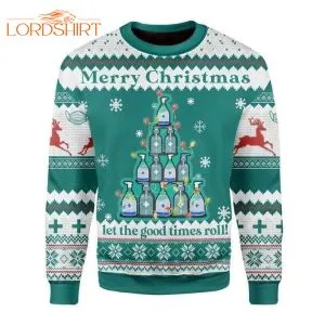 Sanitizer Merry Christmas Ugly Christmas Sweater