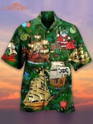 Santa Christmas Hawaiian Shirt