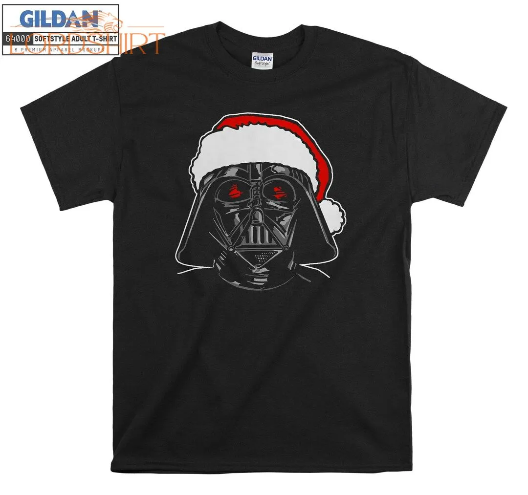 Santa Darth Vader Sketch Christmas T-shirt Hoody Kids Child