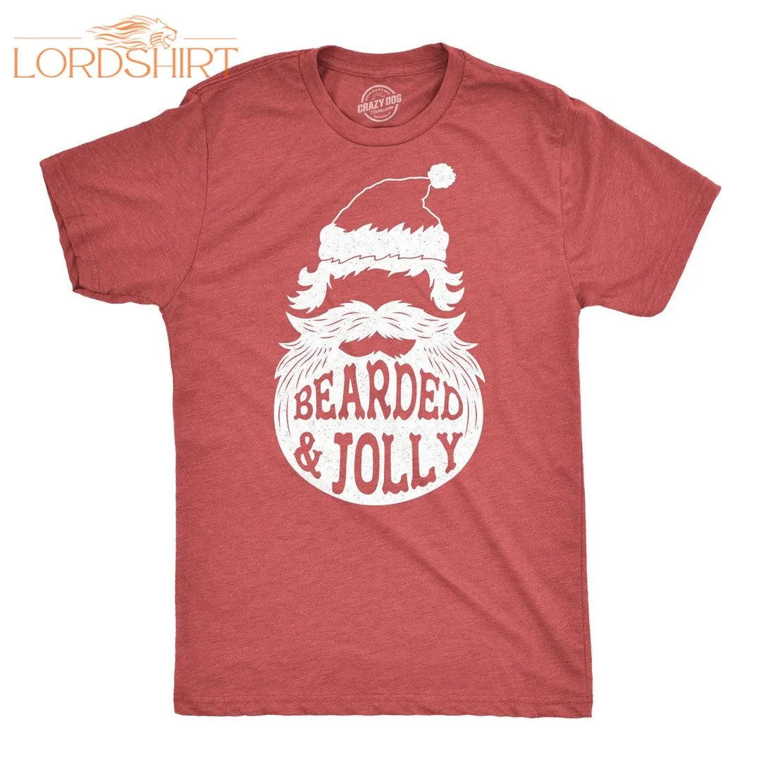 Santa Face Christmas Shirt Christmas Shirt Man Bearded And