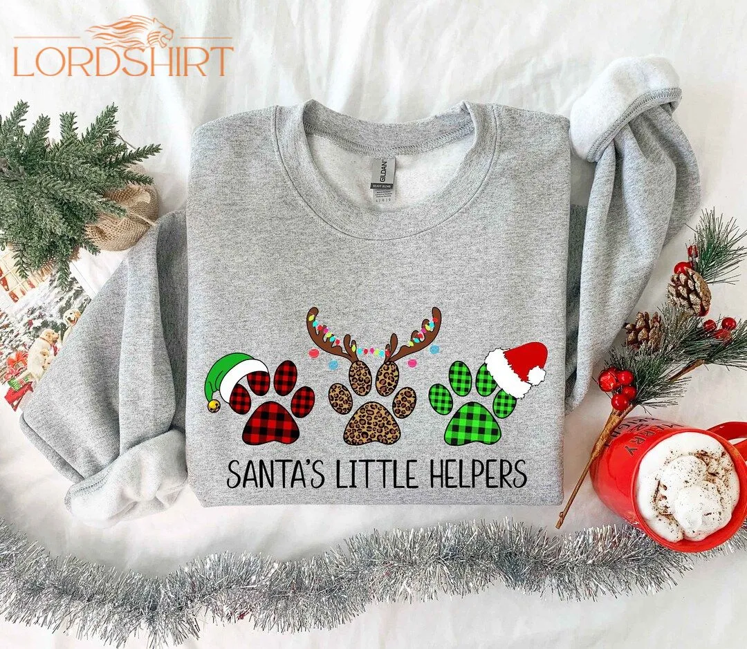 Santa's Little Helper Sweatshirtchristmas Shirtchristmas