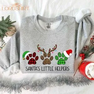 Santa's Little Helper Sweatshirtchristmas Shirtchristmas