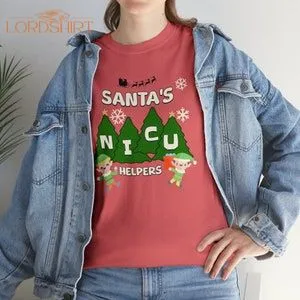 Santa's NICU Helpers Classic Christmas T-shirt Christmas