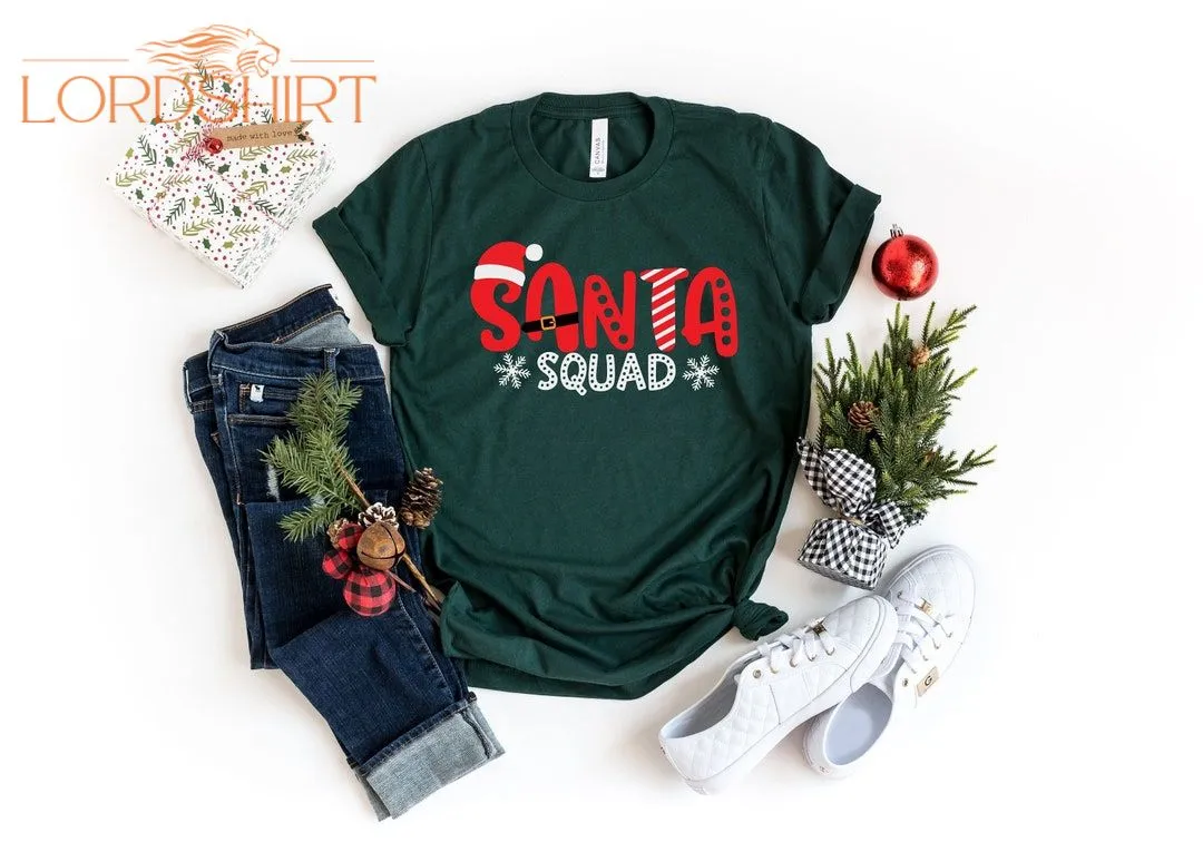 Santa Squad Shirt Christmas Squad Shirt Christmas Shirt