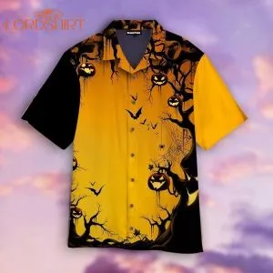 Scary Halloween Tree Hawaiian Shirt