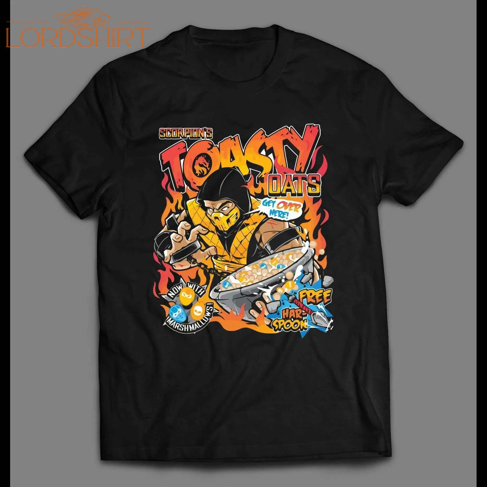 Scorpion's Toasty Parody Gamer Shirt