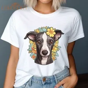 Sighthound Tshirt Unisex Cute Iggy T Shirt Italian Greyhound