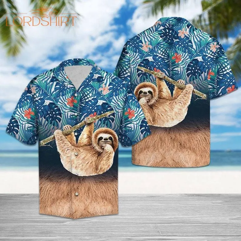 Sloth Lover Hawaiian Shirt