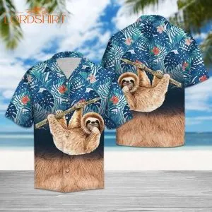 Sloth Lover Hawaiian Shirt