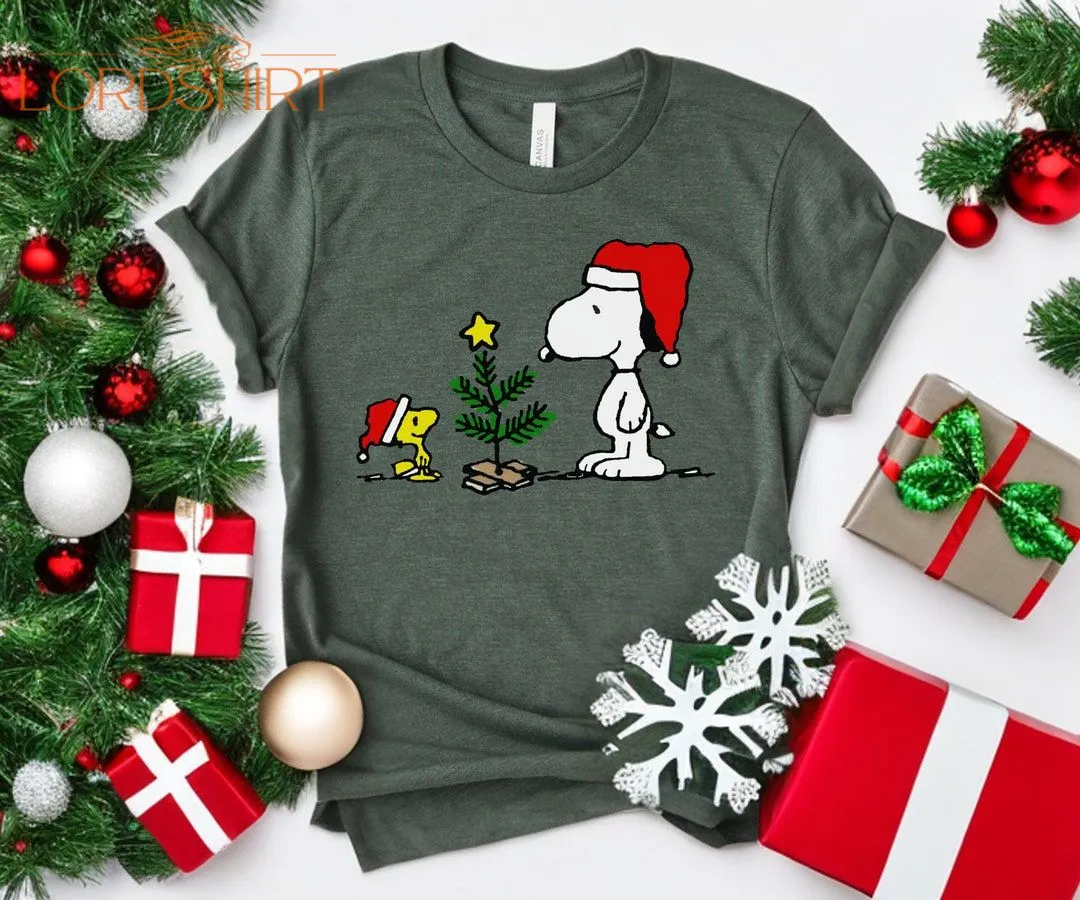 Snoopy And Woodstock Shirt S.n.o.o.p.y Christmas Shirt Gift