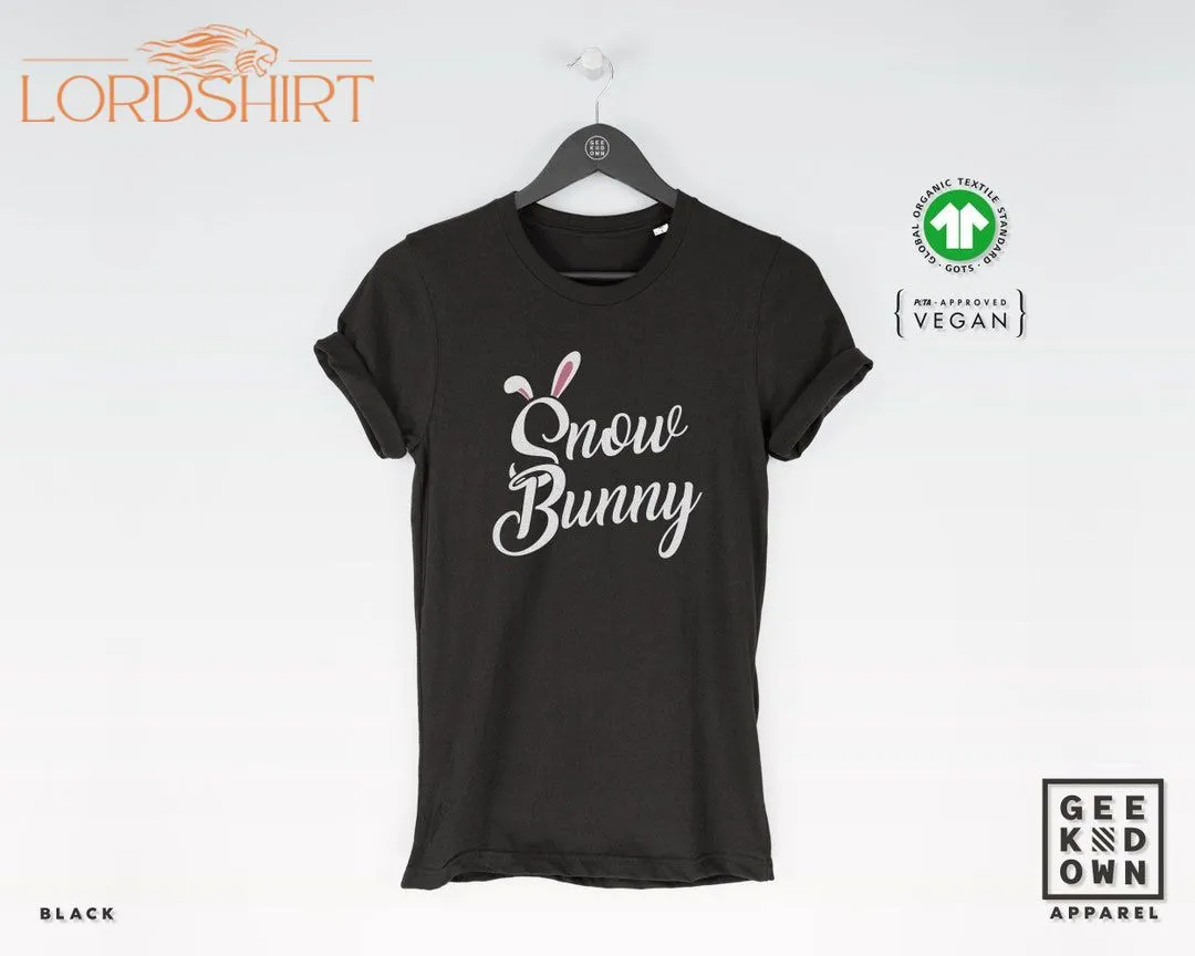 Snow Bunny T-shirt Tee Christmas T-shirts / Christmas Tee /