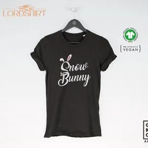 Snow Bunny T-shirt Tee Christmas T-shirts / Christmas Tee /