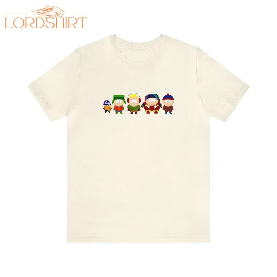 South Park Christmas Unisex T-shirt 7 Festive Colors