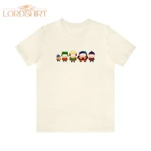 South Park Christmas Unisex T-shirt 7 Festive Colors