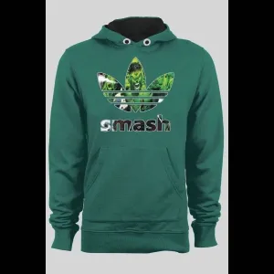 Sports Wear Parody Hulk Smash Comic Art Mash Up Custom Art Winter Hoodie