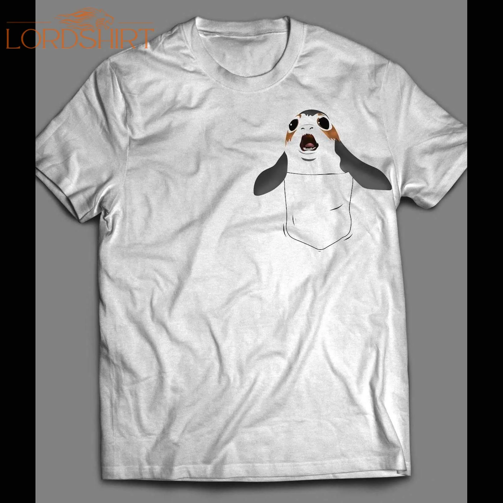 Star Wars's Porg A In Pocket Funny Shirt