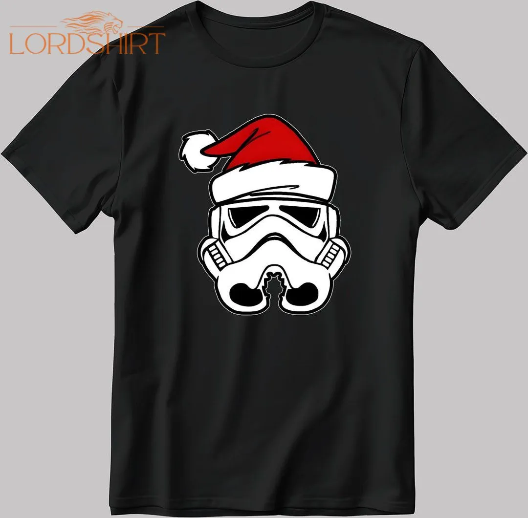 Star Wars Santa Stormtrooper Merry Christmas Short Sleeve