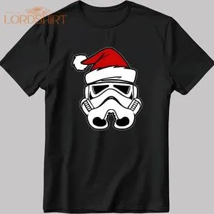 Star Wars Santa Stormtrooper Merry Christmas Short Sleeve