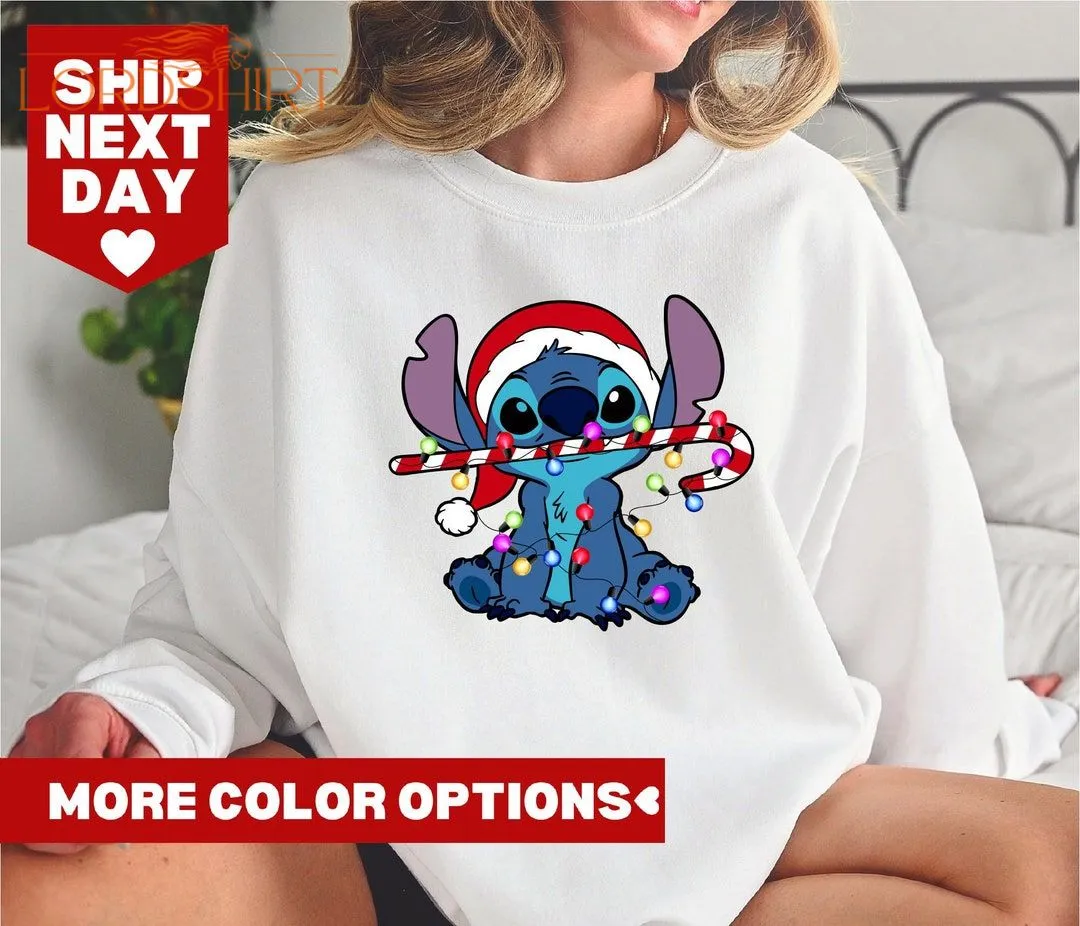 Stitch Christmas Shirt Disney Christmas Shirt Stitch Shirt