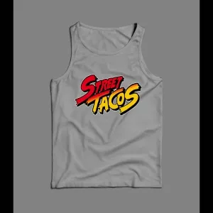 Street Tacos Video Game Parody High Quality Mens Tank Top