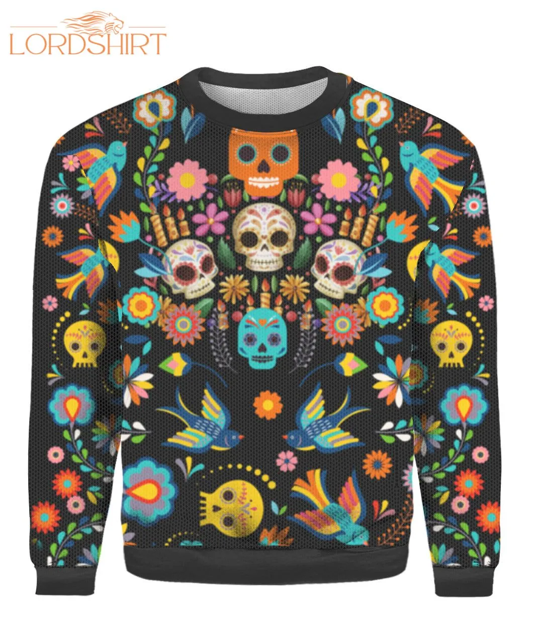 Sugar Skull Ugly Christmas Sweater