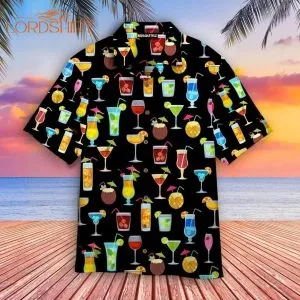 Summer Cocktails Hawaiian Shirt