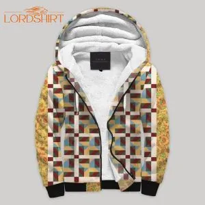 Sunflower Fleece Zip Hoodie All Over Print