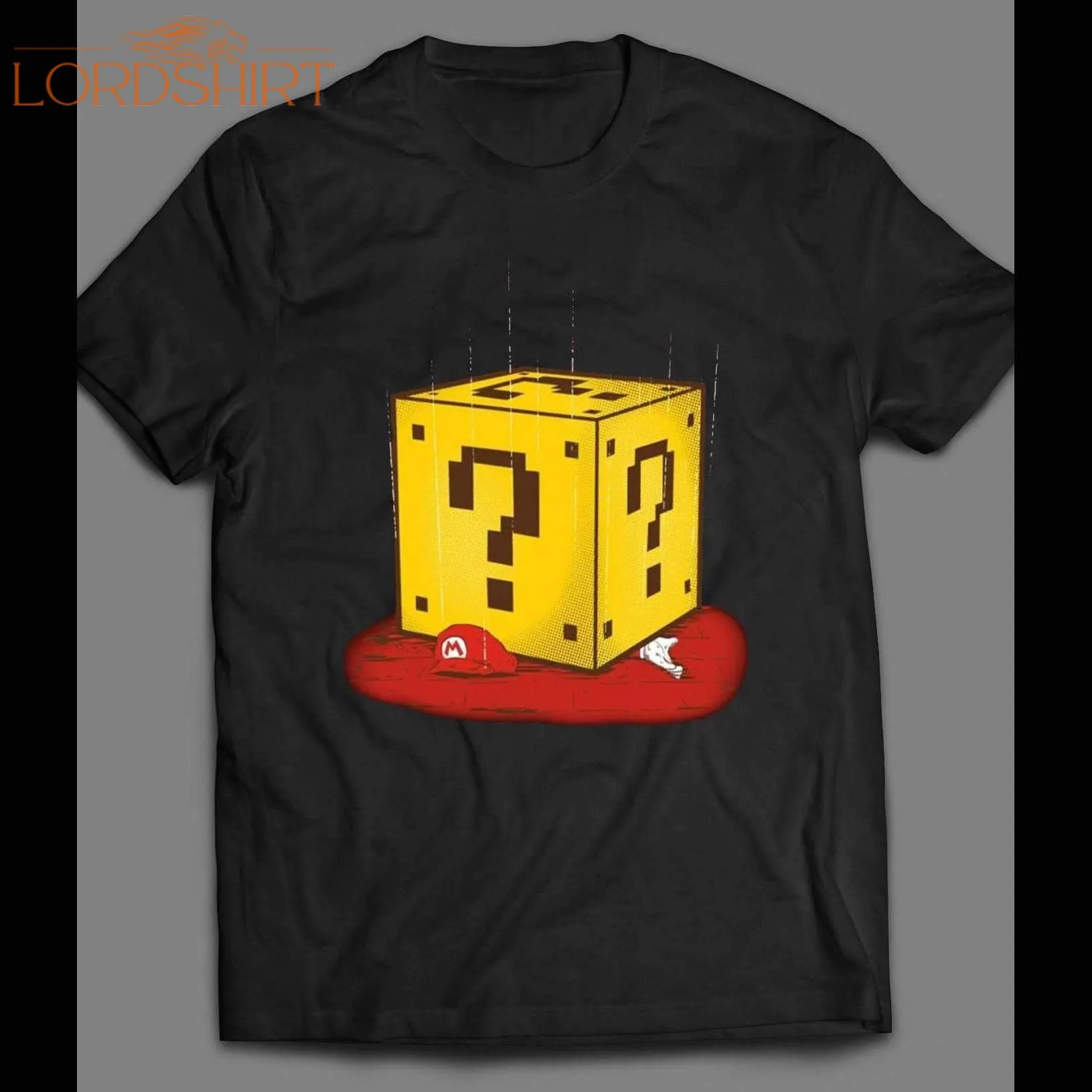 Super Mario Knocked Down Art Shirt