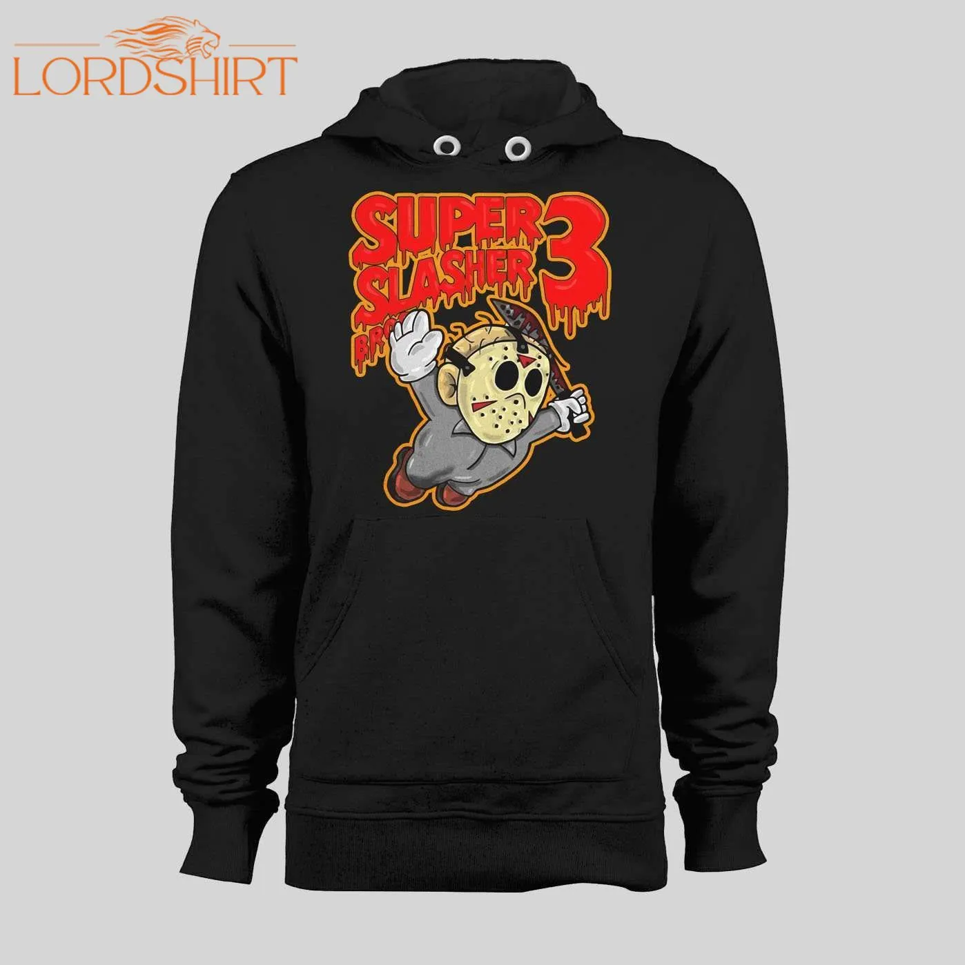 Super Slasher Bros 3 X Retro Game Style Halloween Hoodie / Sweatshirt