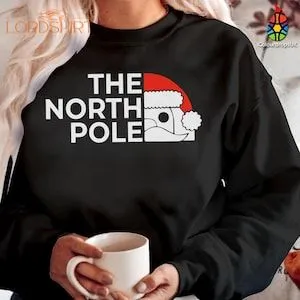 SWEATSHIRT 5226 The NORTH POLE Christmas Sweatshirt Premium