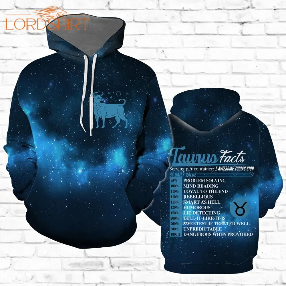 Taurus Horoscope 3d All Over Print