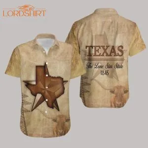 Texas The Lone Star State Unisex Hawaiian Shirt