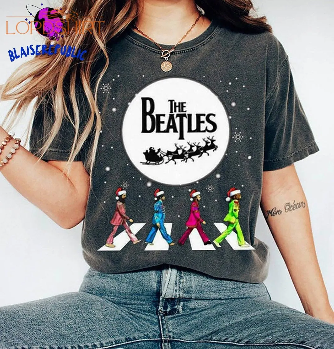 The Beatles Christmas T-shirt The Beatles Abbey Road T-shirt