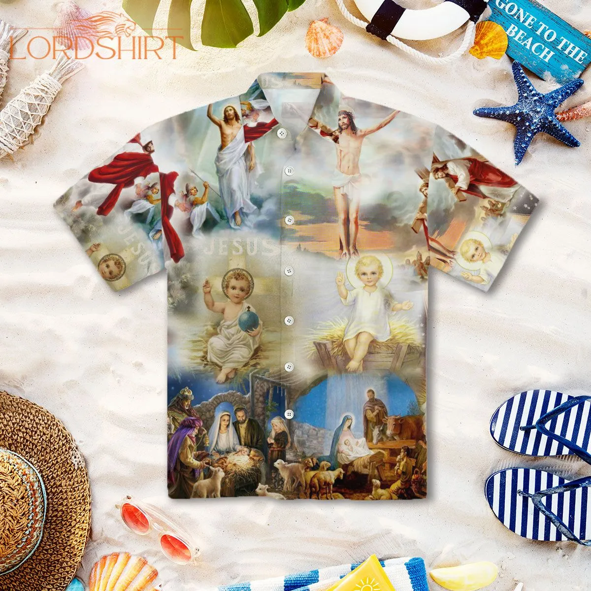 The Born Of Jesus Hawaiian Shirt