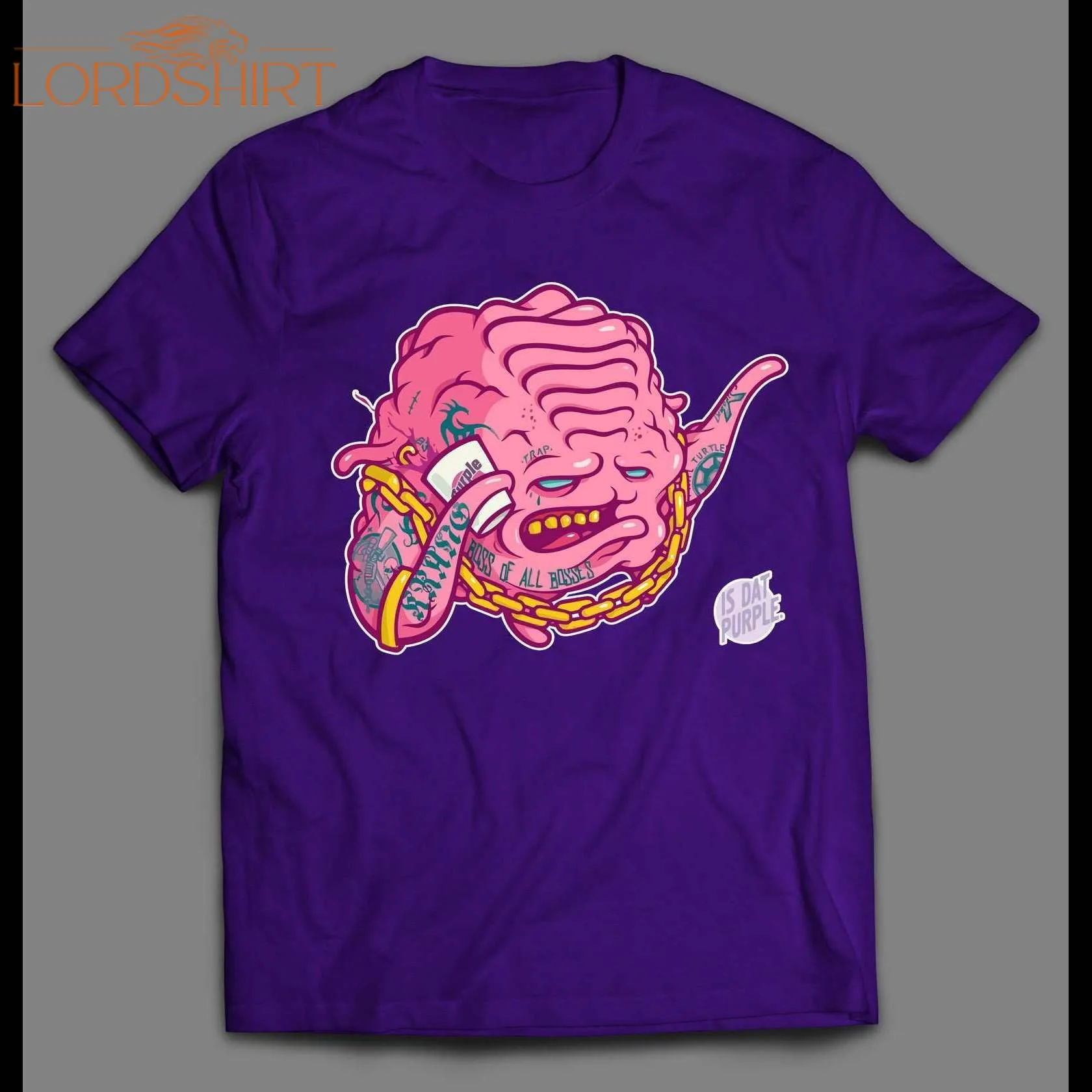 The Boss Krang Is Dat Purple Shirt