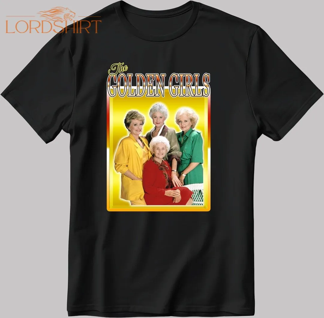 The Golden Girls Short Sleeve White-black Men's /