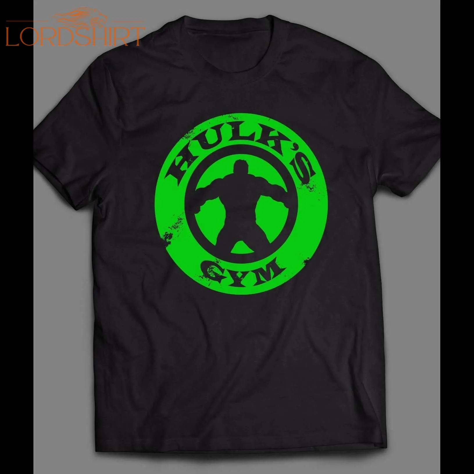 The Hulk Gym Gold Gym Parody Fitness Shirt