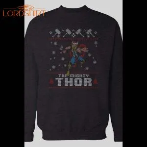 The Mighty Thor Ugly Christmas Sweatshirt