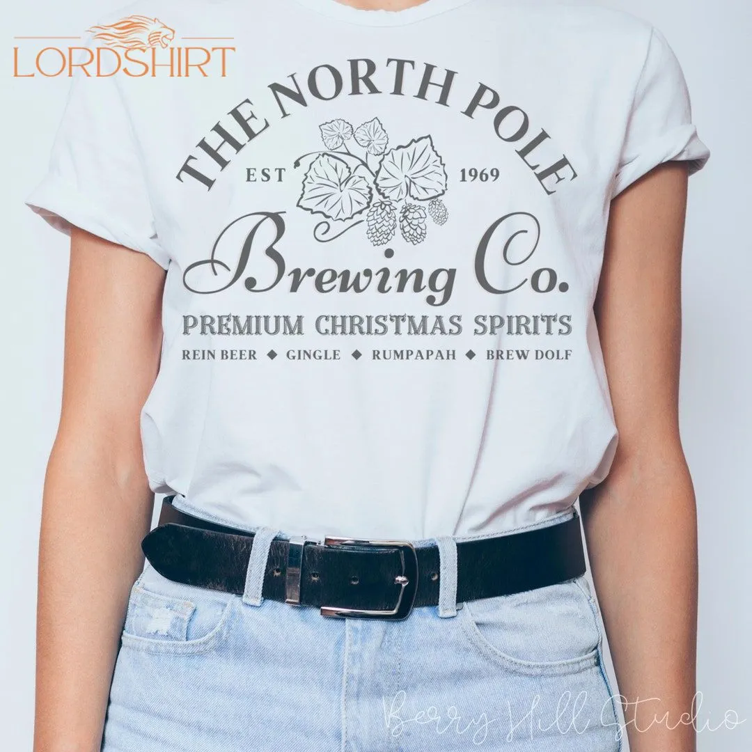 The North Pole Brewing Co. Christmas T-shirt Premium