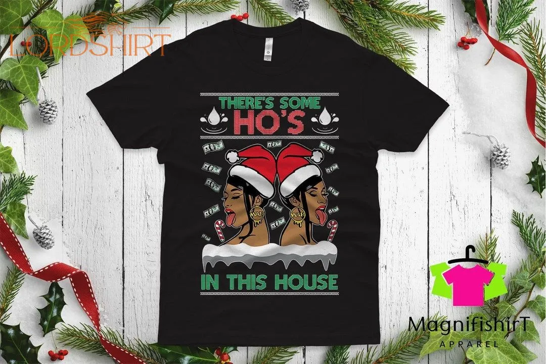 Theres Some Ho's In This House Ugly Christmas Sweater