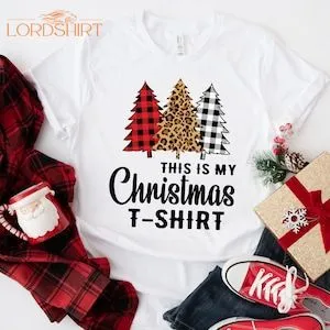 This Is My Christmas Tshirt Matching Family Christmas Tshirt