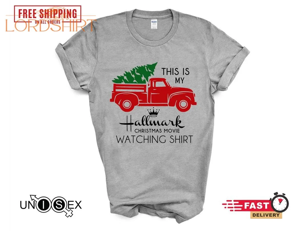 This Is My Hallmark Christmas Movie Watching Shirt Cute