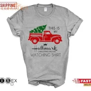 This Is My Hallmark Christmas Movie Watching Shirt Cute