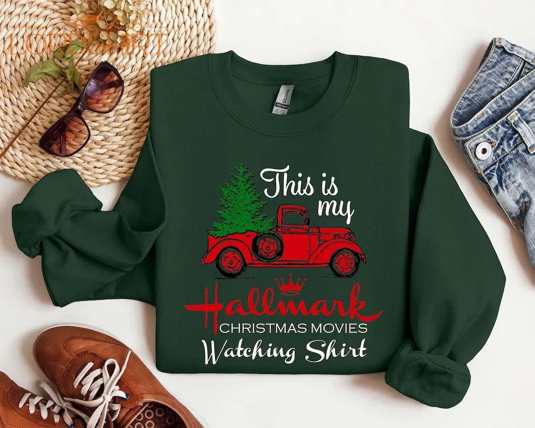 This Is My Hallmark Christmas Movie Watching Sweatshirt