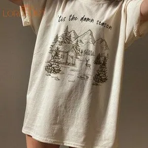 Tis The Damn Season Tshirt TS Evermore Folklore Tee