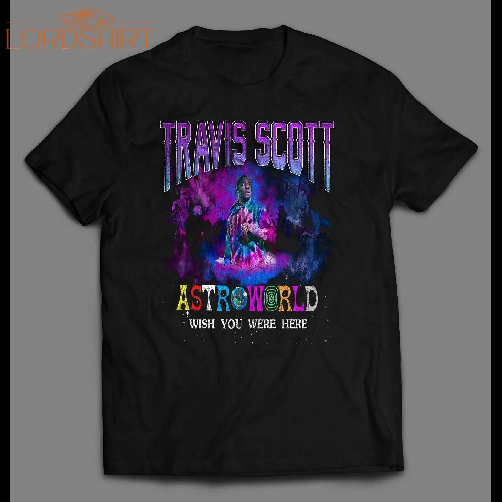 Travis Scott Astroworld Bootleg Rap Style Shirt