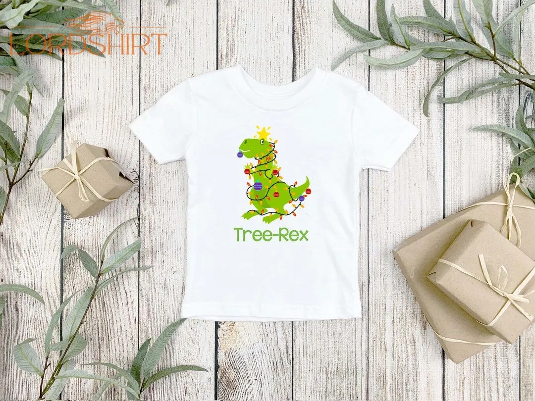 Tree Rex Christmas T-shirt Gift For Her Gift For Him