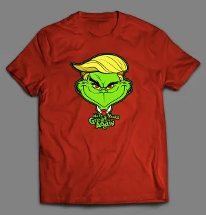 Trump Grinch Make Christmas Great Again Shirt