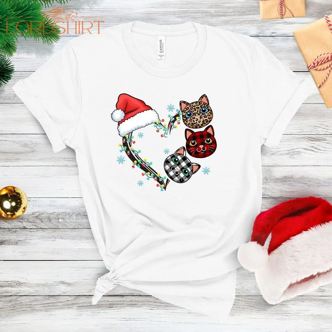 Tshirt Cadeau Noel Coeur Papillon Bonnet Pre Nol Cadeau